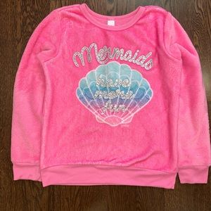 Girl’s Mermaid Pajama Top